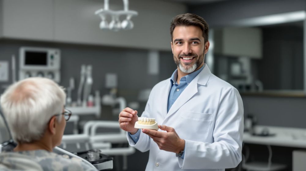 Акция на керамической коронки под ключ