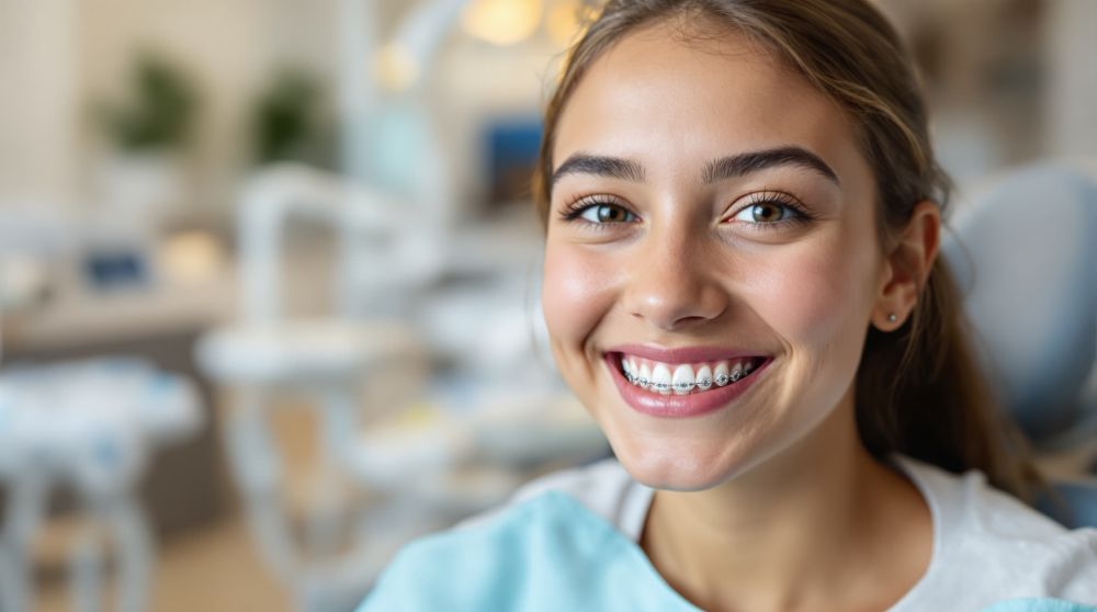 Профгигиена при наличии брекет-системы за 8500 ₽